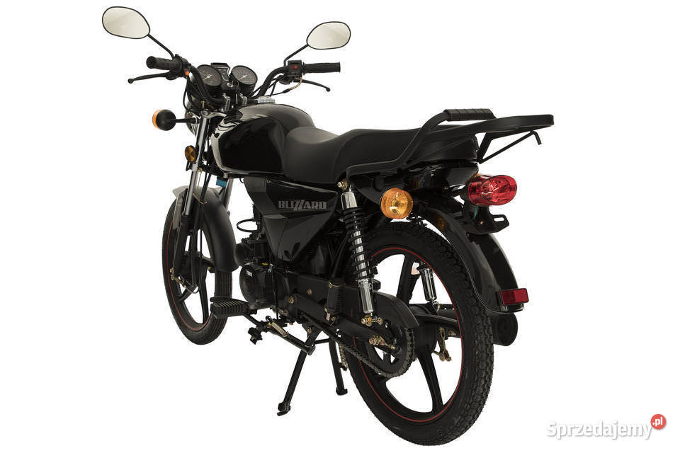 Nowy Motorower TORQ BLIZZARD 50 Euro 5 Czarny Złocieniec