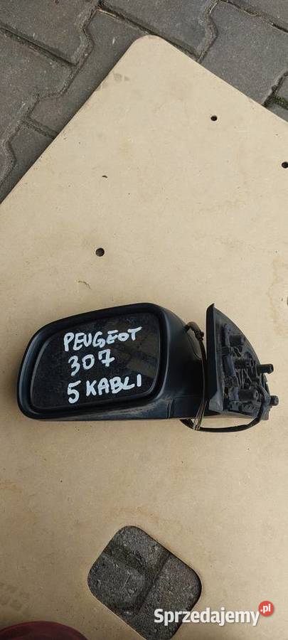 Lusterko lewe PEUGEOT 307 5 Pin Szczecin