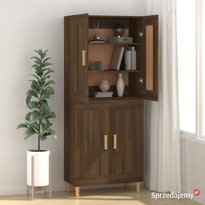Szafka brązowy dąb 695x34x90 materiał mazowieckie Warszawa