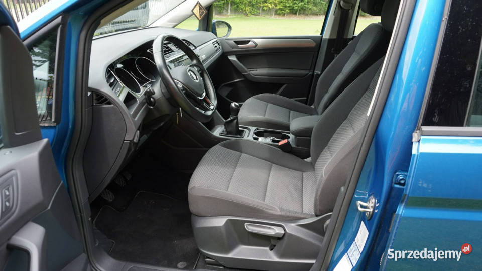 Volkswagen Touran Super stan Gwarancja III 2015 Zielona Góra