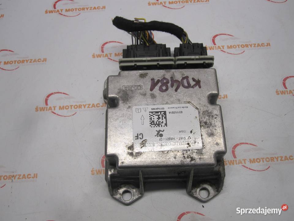 FORD FIESTA MK VII moduł AIRBAG C1BT14B321CF Komputery Kielce