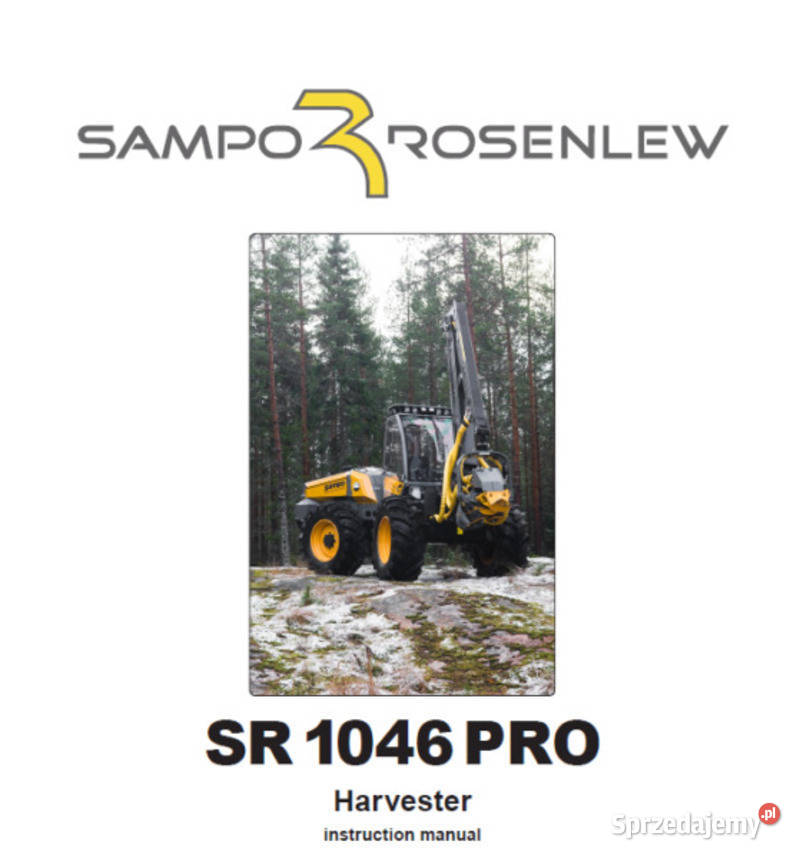 Sampo HR 46 SR 1046 instrukcja obsługi ładowarka Kielce