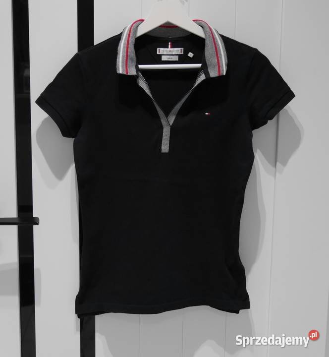 Tommy Hilfiger świetna koszulka 34 XS niebieski Topy i koszulki Wrocław