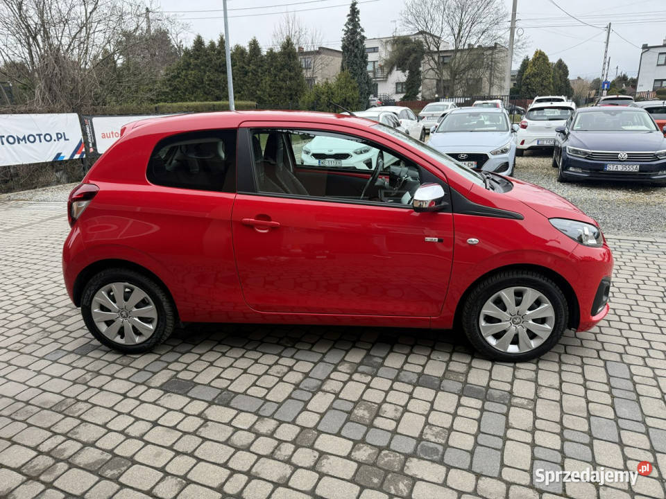Peugeot 108 Rezerwacja centralny zamek Orzech