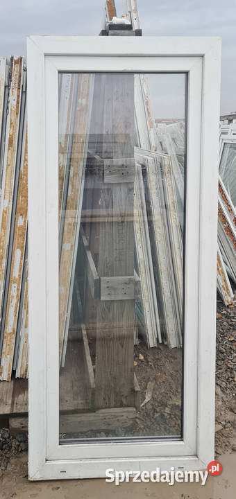 OKNA KacprzaK OKNO PCV 79X175 Używane Plastikowe Okna ścienne Okna i parapety mazowieckie