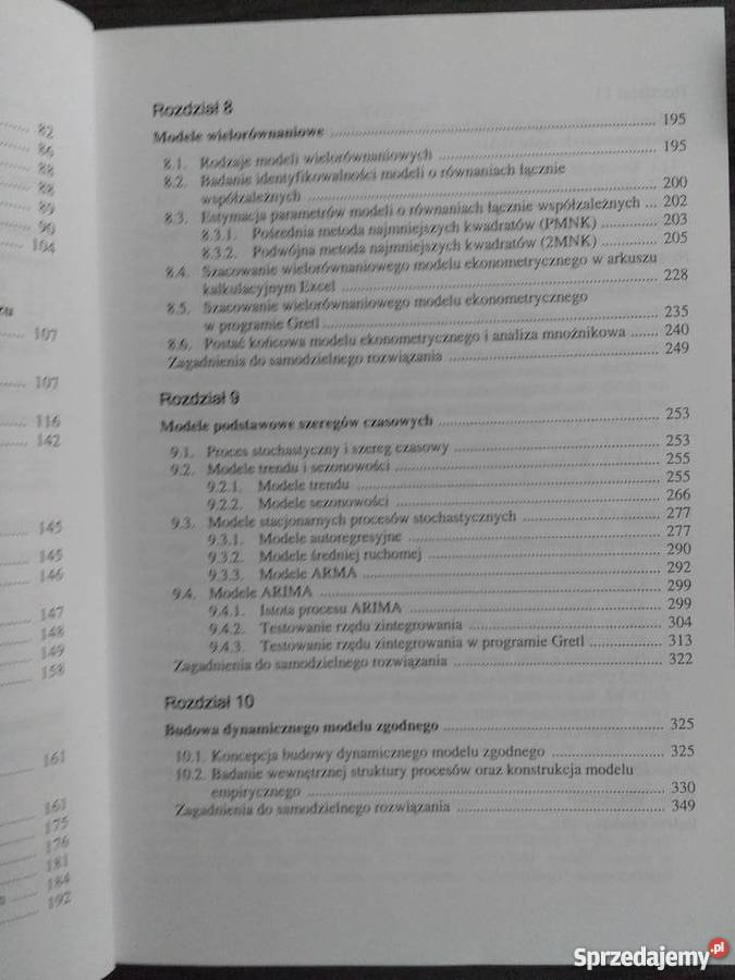 Ekonometria współczesna Monika Kośko Magdalena mazowieckie Warszawa