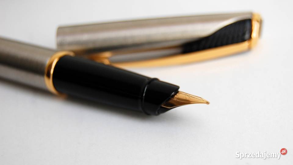 Pióro wieczne Parker Inflection stal złoto