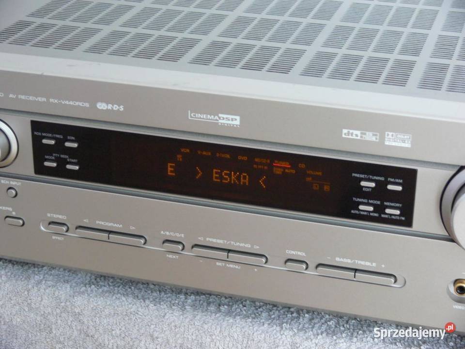 Amplituner Yamaha RXV440 RDS mocny i sprawny Jasło