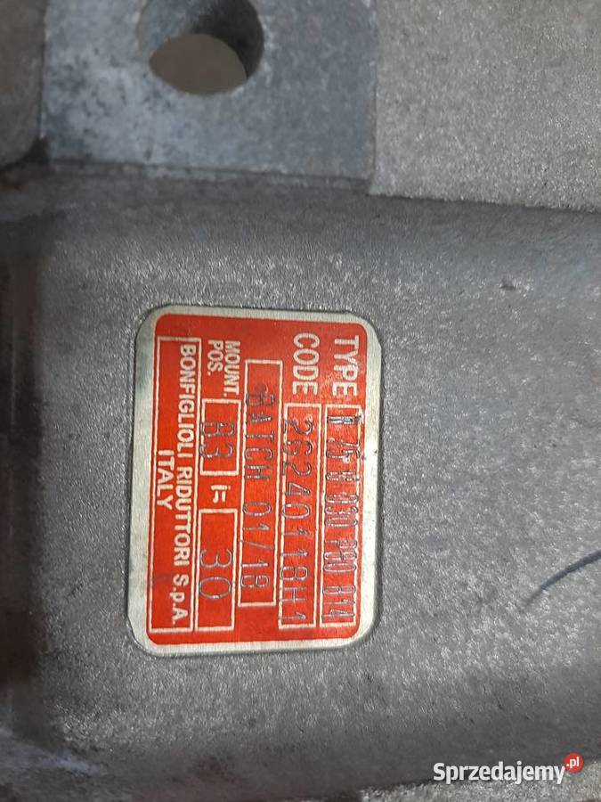 Silnik 075Kw z przekładnia kątowa Kobyla Góra