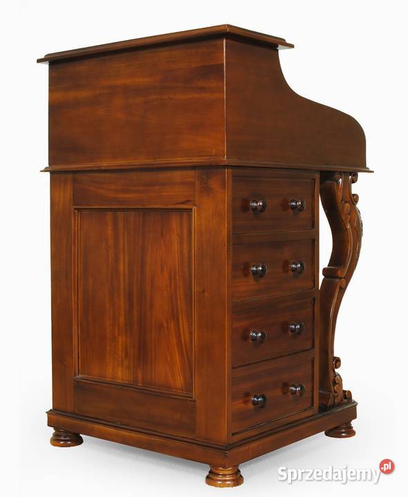 Nowy Stylowy Sekretarzyk Biurko Davenport 107cm wielkopolskie