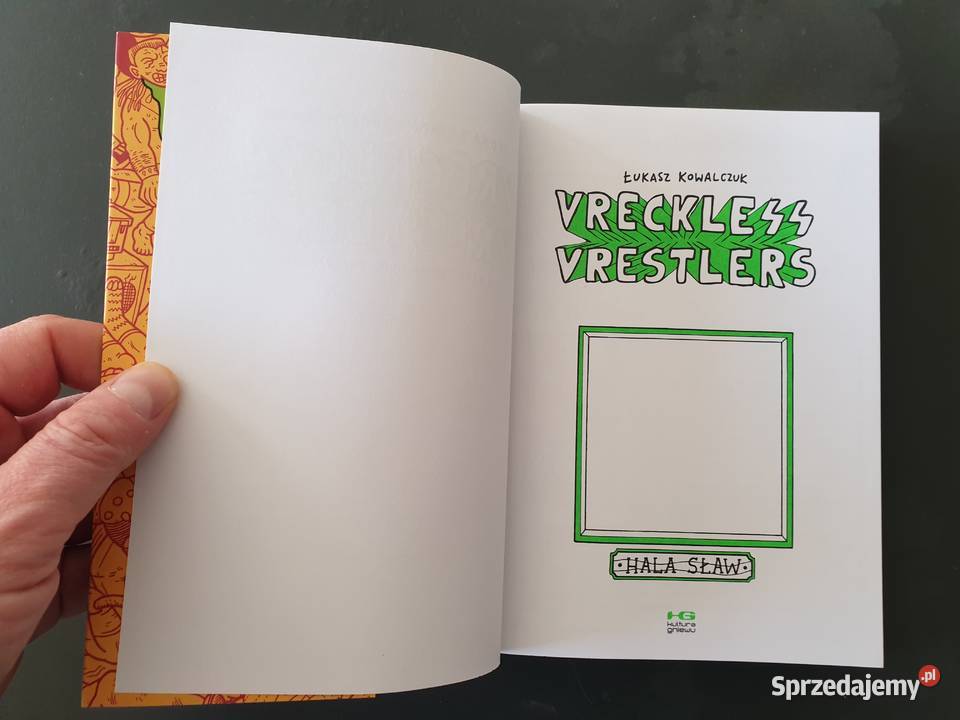 Vreckless Vrestlers Łukasz Kowalczuk komiks Komiksy Gdynia