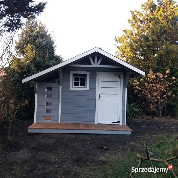 Domek drewniany altana altanka narzędziownia Jordanów