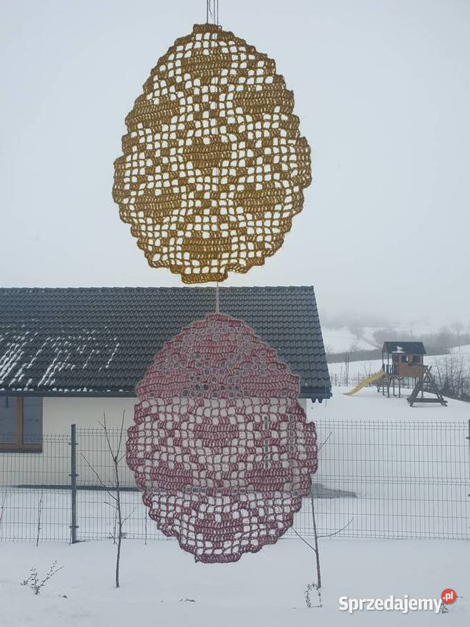 Zawieszka na okno pisanka wielkanocna