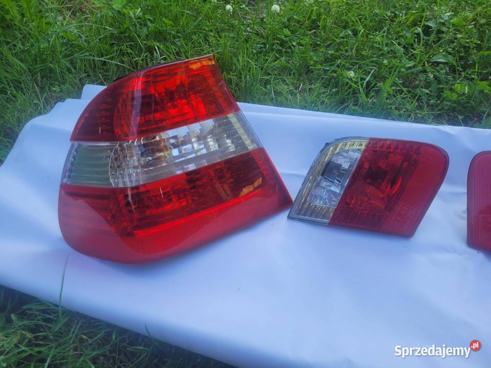 Lampy tylnie BMW E46 sedan komplet Łódź