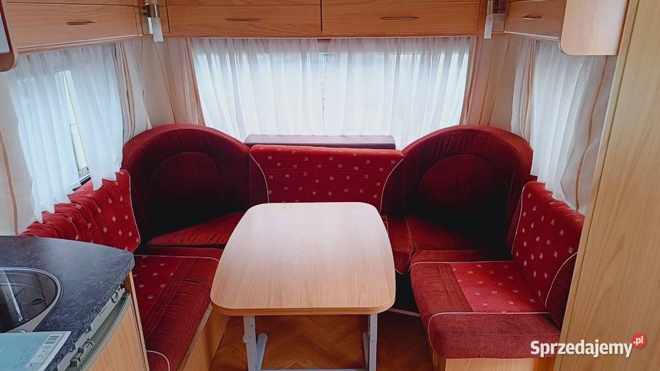 przyczepa kempingowa campingowa kemping OKAZJA Burstner Międzybrodzie Bialskie