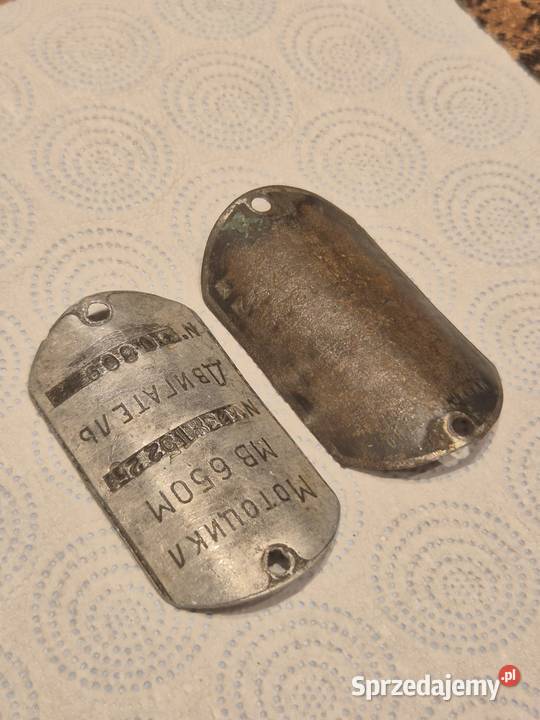 MW650 i M72 Tablczk znamionowe Orygnał Słupsk