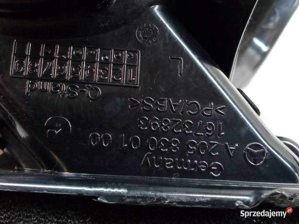 KANAŁ POWIETRZA KOMPLET DESKI A2058300200