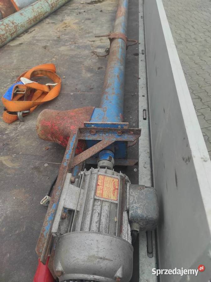 Żmijka do zboża 6m 22kw Taśmociągi i podajniki Radoszyce