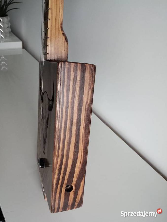Gitara elektryczna Cigar Box Guitar Gitary i akcesoria Zielona Góra