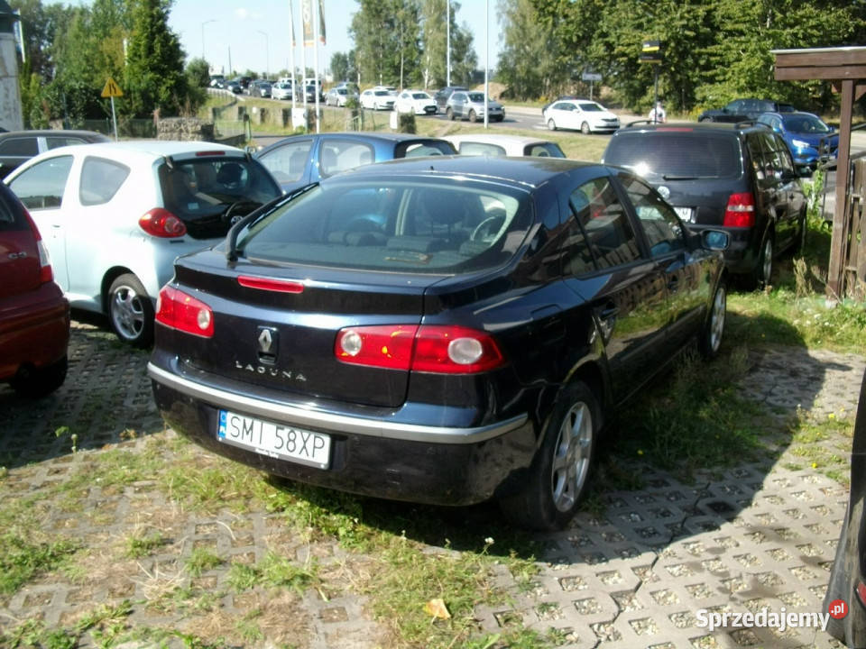 Renault Laguna stan II FL 20052007 granatowy Katowice
