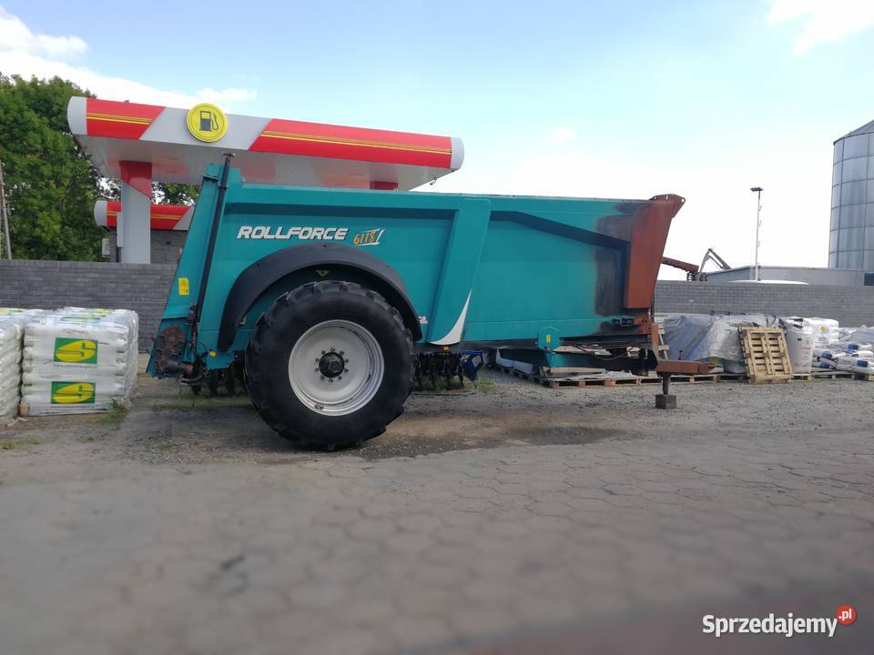 Rozrzutnik obornika 6118 uszkodzony Maszyny rolnicze łódzkie Sieradz