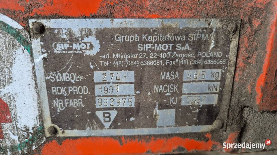 Owijarka Sipma Tekla Z274 Sipma Łączki