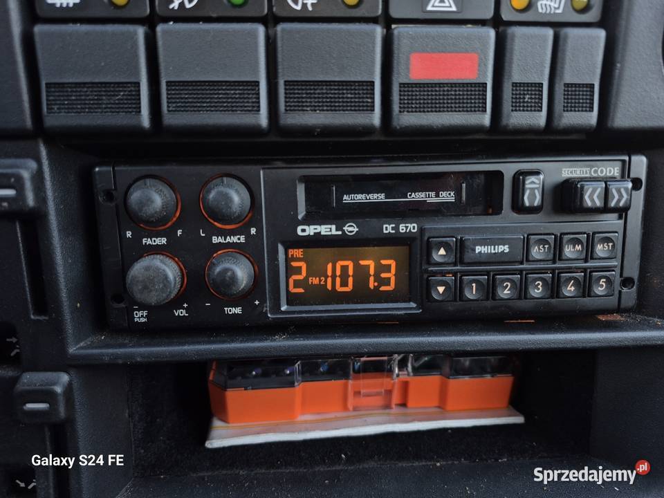Radio Opel Philips DC 670 osobowe Białystok sprzedam