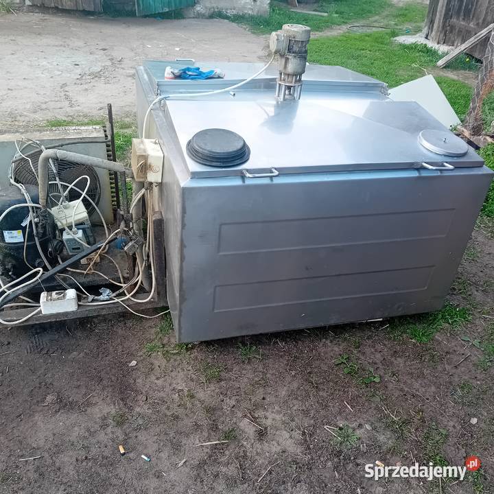 Sprzedam zbiornik na mleko 850litry 2500zl Zimna