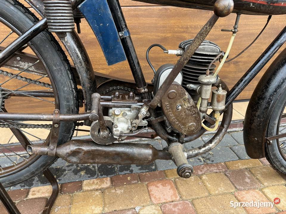 Motobecane 175 1926 łódzkie Żychlin