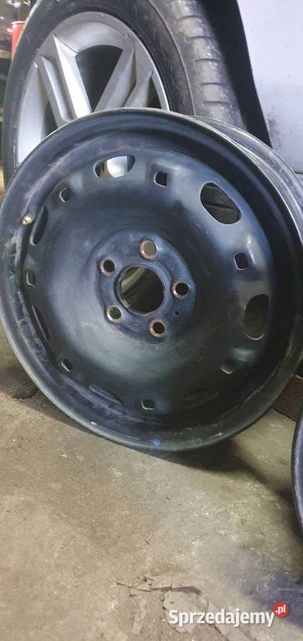 4x 14 5x100 ET 35 5Jx14H2 felgi stalowe VW SKODA