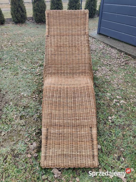 Leżanka IKEA Rattanowawiklinowa