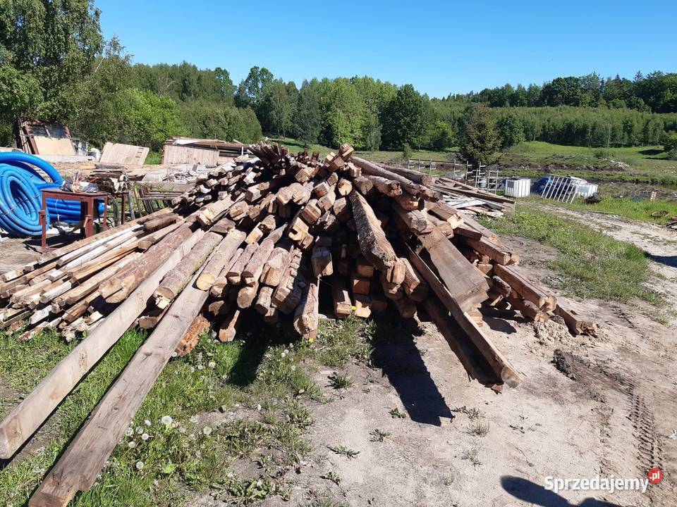 Drewno z rozbiórki Dretynek