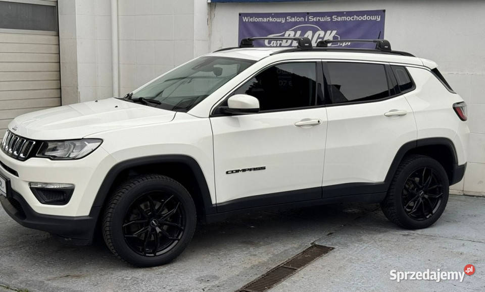 Jeep Compass Pisemna Gwarancja 12 miesięcy II biały Konin sprzedam