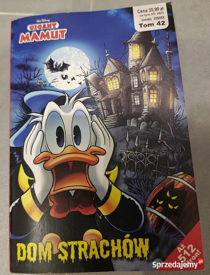 Zestaw 5 komiksów Kaczora Donalda Komiksy Książki i Podręczniki Toruń