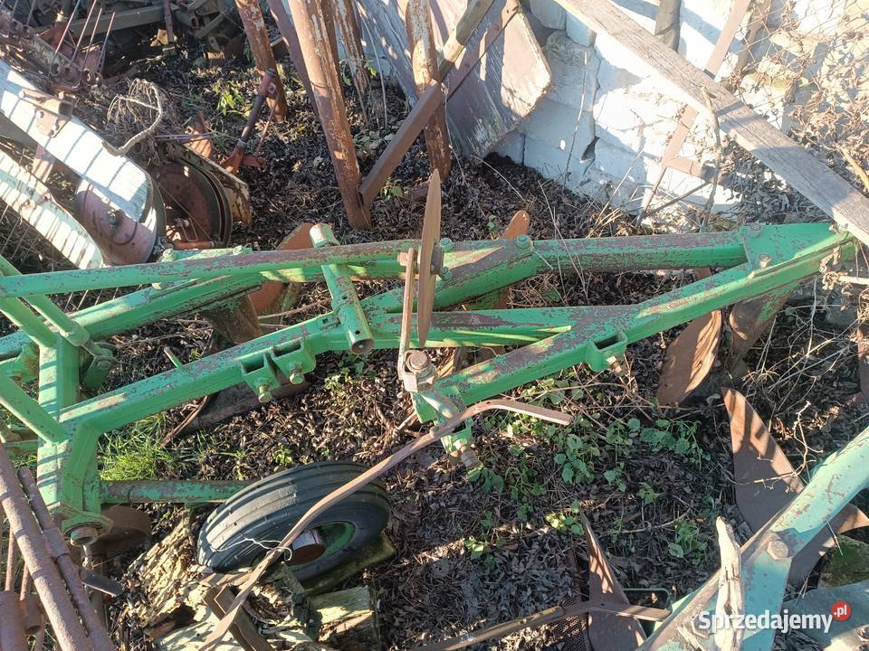 Pług 3 skibowy maszyny rolnicze nieuszkodzony Wolsztyn