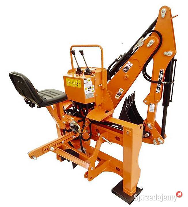 Koparka ciągnikowa z przesuwem BHMS 225 Geograss Tajęcina