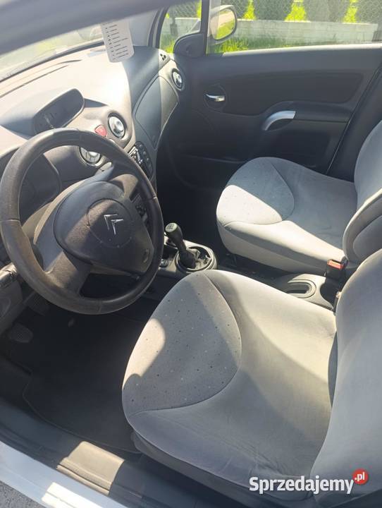 Citroen C3 12 b przebieg 123 kilometrów 2005 podkarpackie Łukawiec