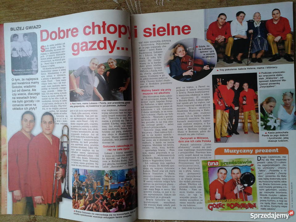 TINA CZY WIESZ CO MASZ W GENACH Piszczac