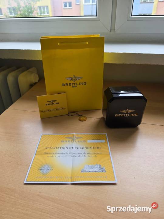 Pudełko kaseta do zegarków breitling sprzedam