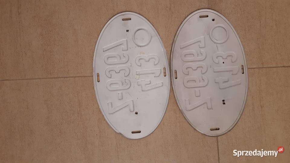 Kolekcjonerskie tablice rejestracyjne RFN Wrocław