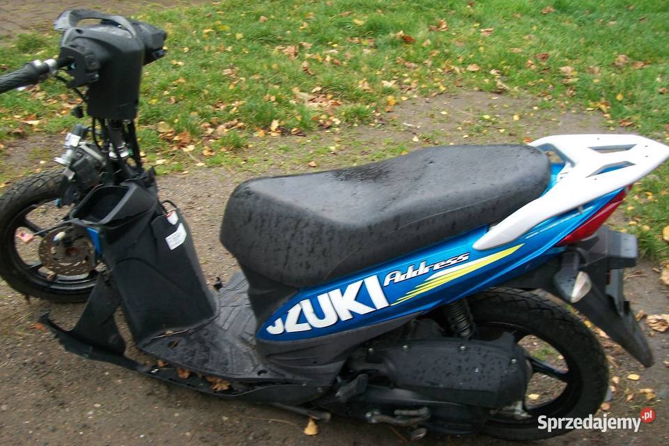 suzuki address 110silnik kanapa kolo tlumik
