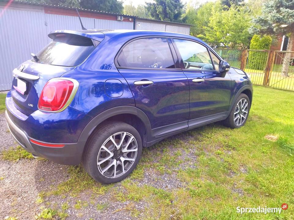Fiat 500X bogata brązowe skóry Sosnowiec sprzedam