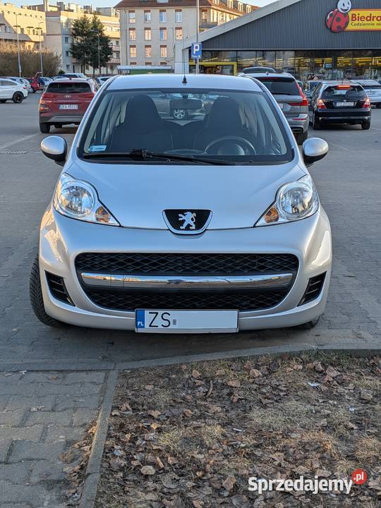 Peugeot 107 10 2009 Salon Polska 2 właściciel nieuszkodzony Szczecin