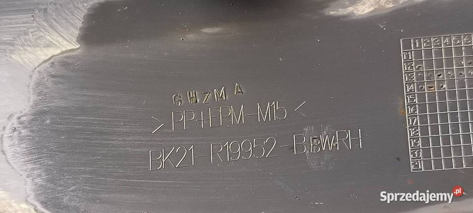 LISTWA BOCZNA PRAWA FORD TRANSIT CUSTOM L1H1 Pozostałe kujawsko-pomorskie