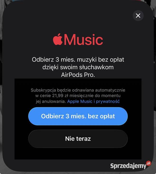 Apple AirPods pro2 nowe zafoliowane Słuchawki i głośniki Żagań