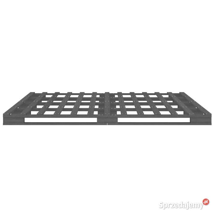 Łóżko z palet szare lite drewno sosnowe 120x190 Warszawa sprzedam