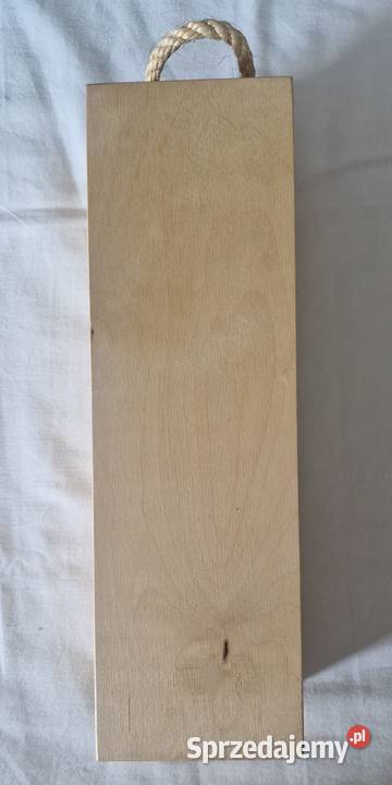 Drewniane pudełkoskrzynka na alkohol Stojaki na wino Warszawa sprzedam
