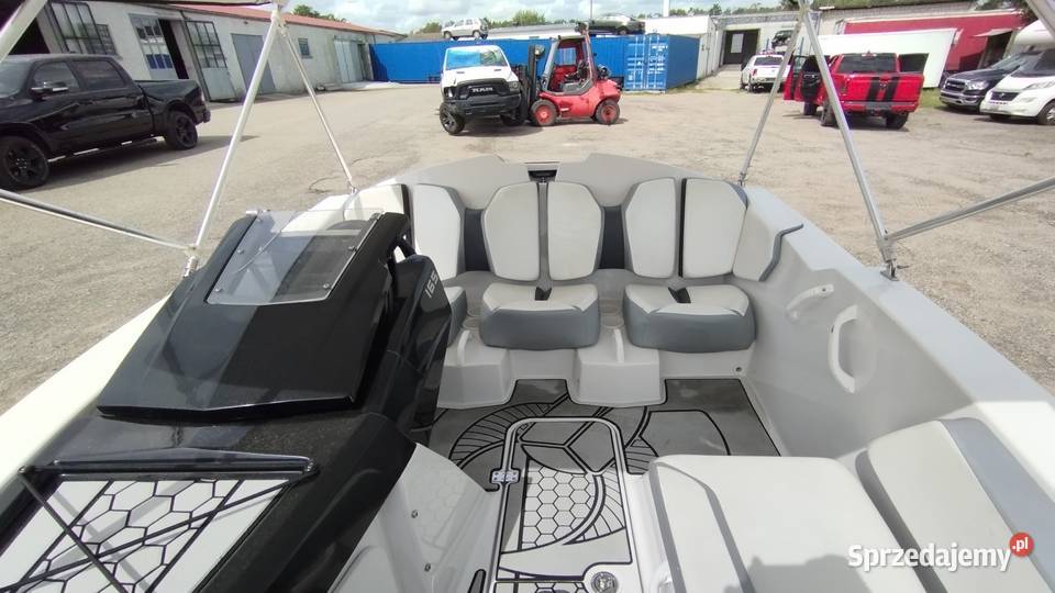 Łódź motorowa Scarab 165 ROTAX z przyczepą Kiełpinek sprzedam