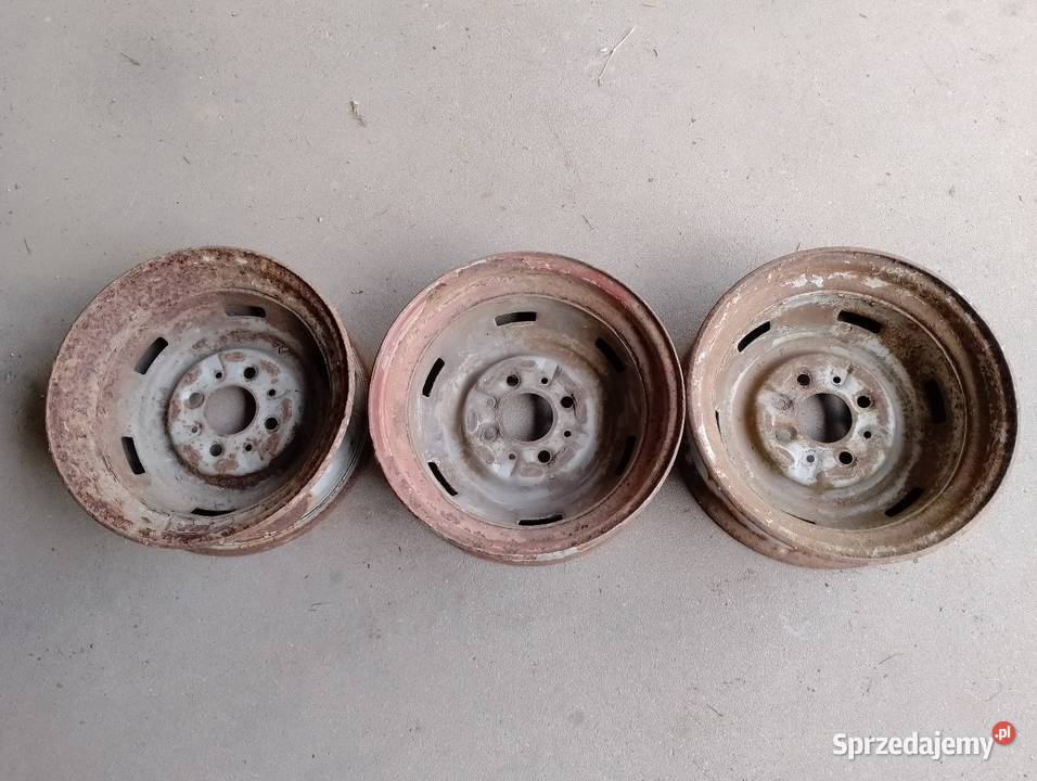 Felgi stalowe R12 4x98 12 Fiat 126p cytrynka Średnica 12" Mirzec