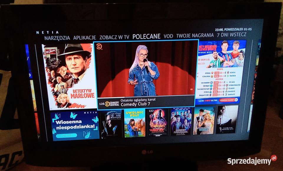 Tv 32 cale LG z pilotem i podstawą mazowieckie Warszawa